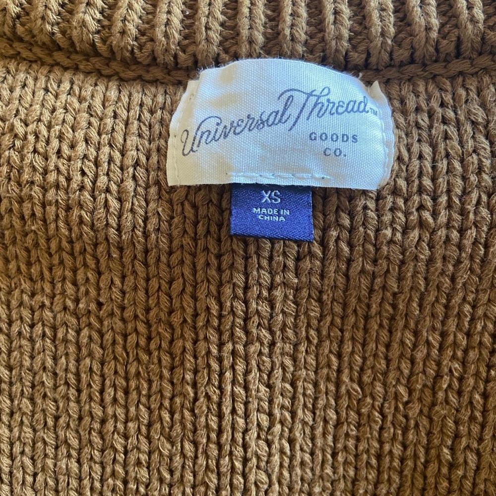 Universal Thread Tan Knit Top - image 3